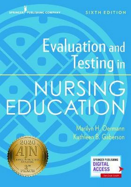 Evaluation and Testing in Nursing Education, Sixth Edition 6/e