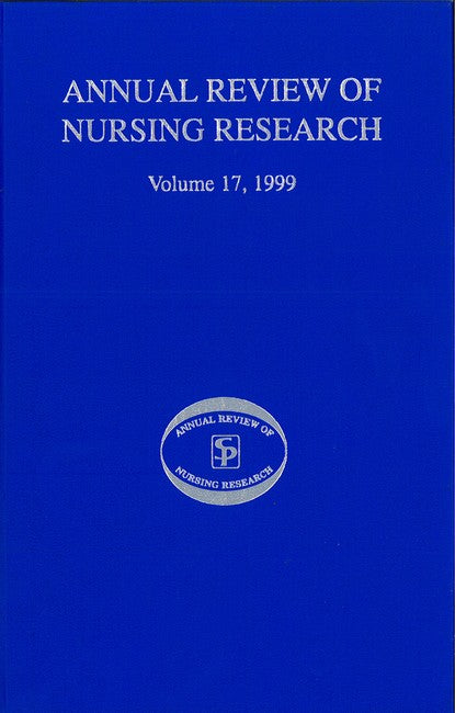 Annual Review of Nursing Research, Volume 17, 1999 H/C