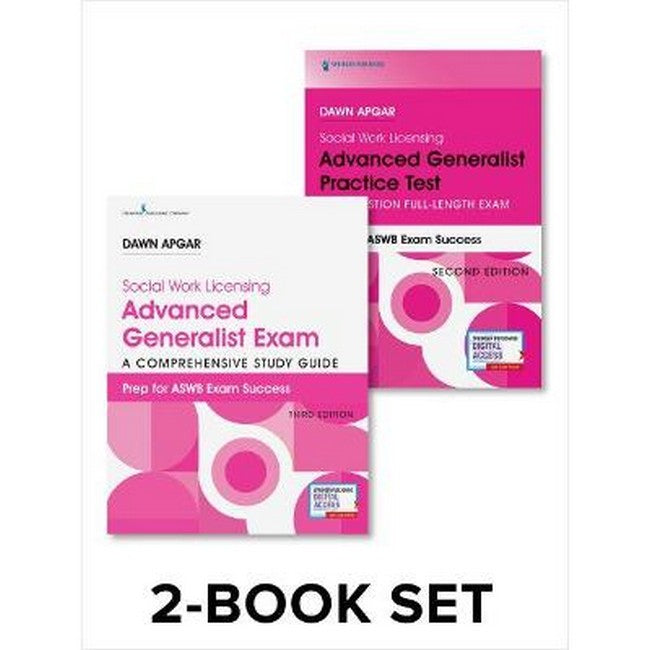 Social Work Licensing Advanced Generalist Exam Guide and Practice Test Set 3/e