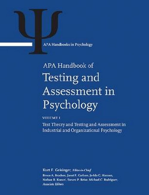 APA handbook of testing and assessment in psychology