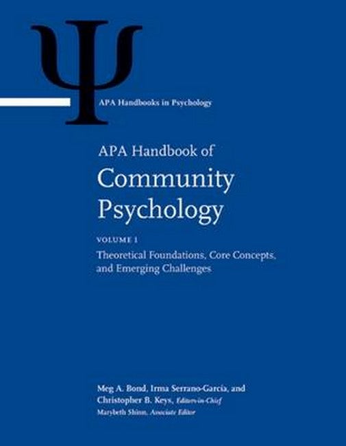 APA Handbook of Community Psychology
