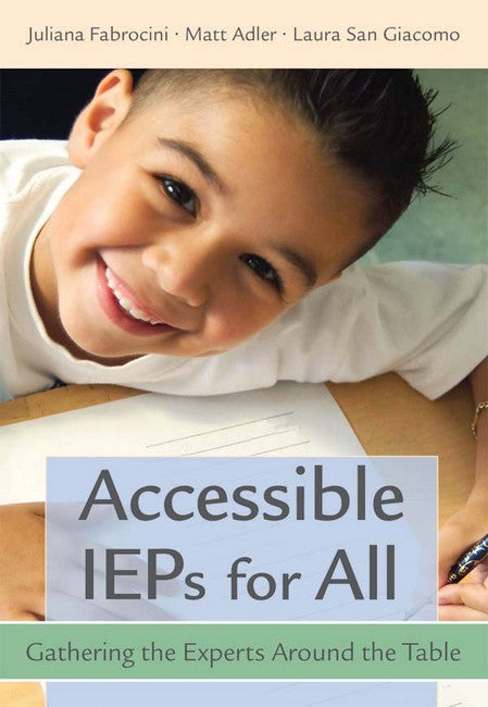 Accessible IEPs for All