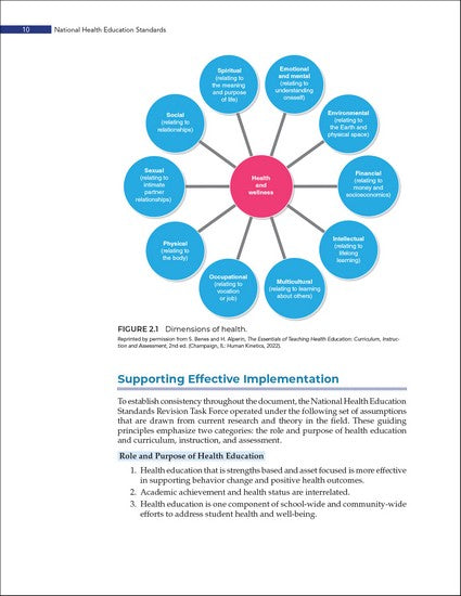 National Health Education Standards 3/e