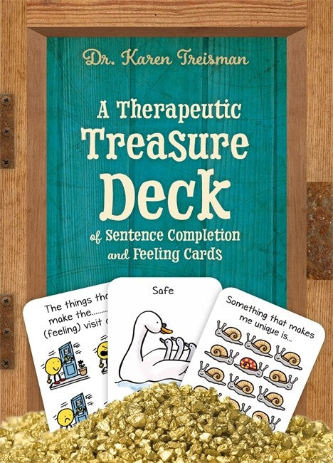 Therapeutic Treasure Deck of Sentence Completion and Feelings Cards