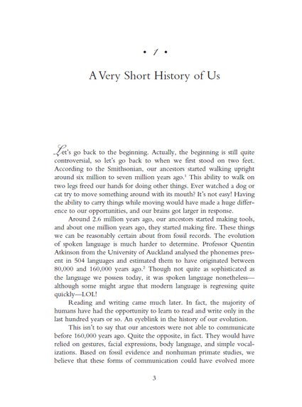 The Connected Species