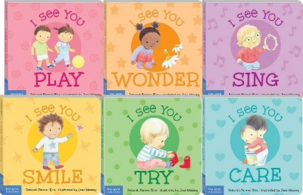 I See You Board Books Complete Series 6-Book Set