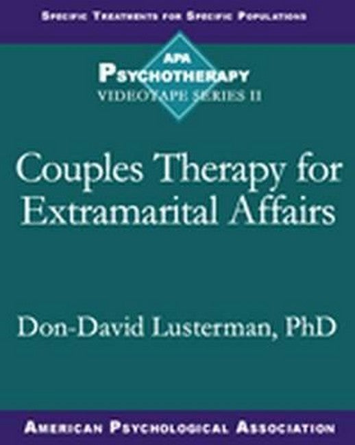 Couples Therapy for Extramarital Affairs