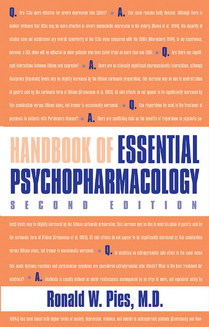 Handbook of Essential Psychopharmacology 2/e