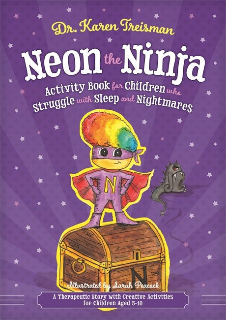 Neon the Ninja Activity Book for Children Who Struggle With Sleep and