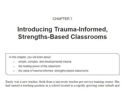 Creating Trauma-Informed, Strengths-Based Classrooms