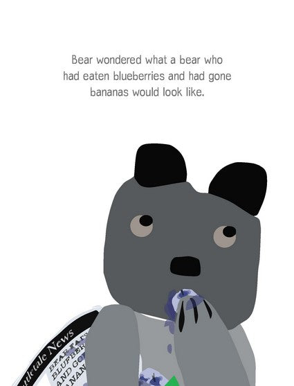 Do Bears Who Eat Blueberries Go Bananas?