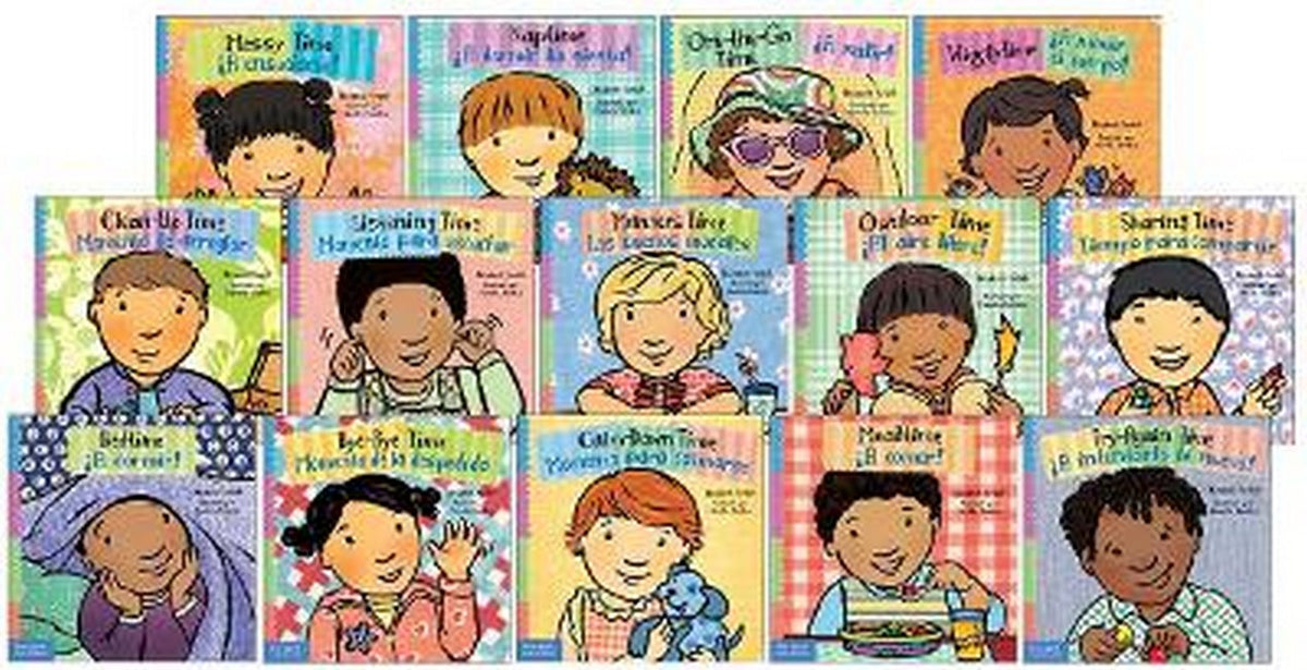 Toddler Tools (R) Board Books Complete Bilingual Series 14-Book Set