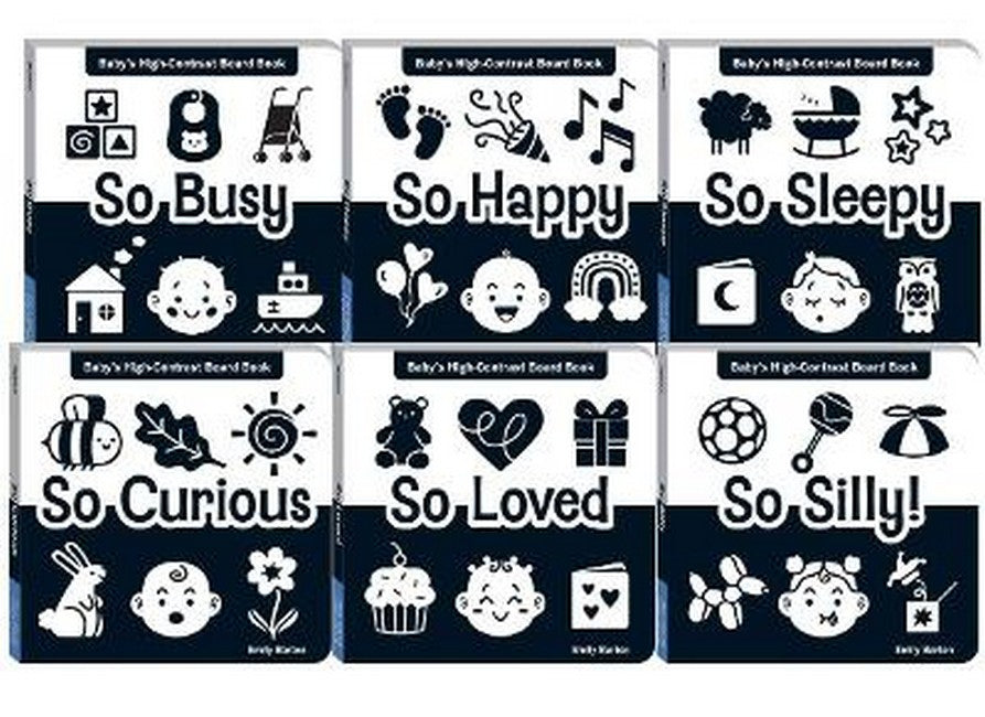 Baby's First Moments Series Complete Board Book 6-Book  Set